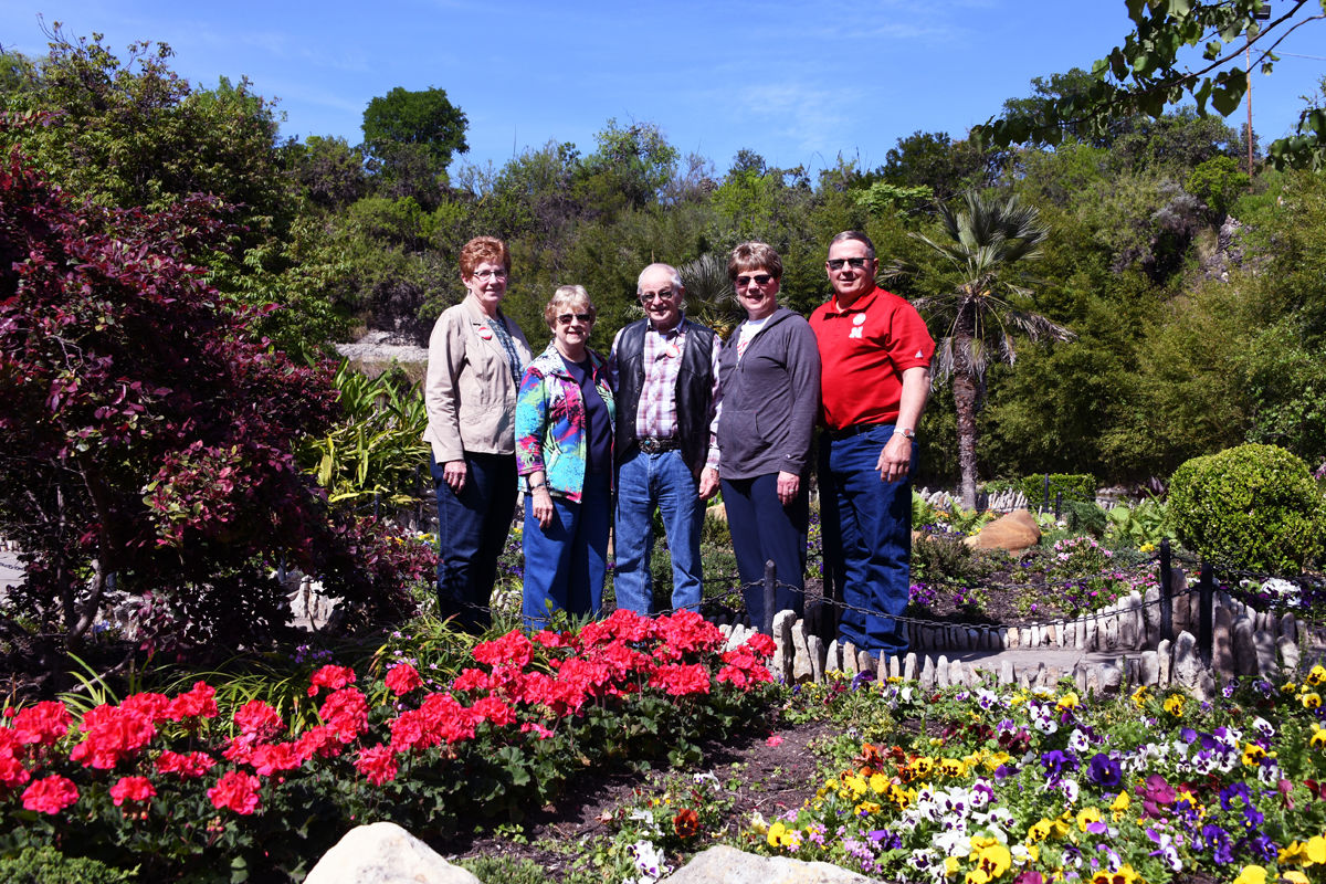 150 S.Swanson, B.Wilson, D.Wegner, P. and G.George at Japanese Tea Garden.JPG
